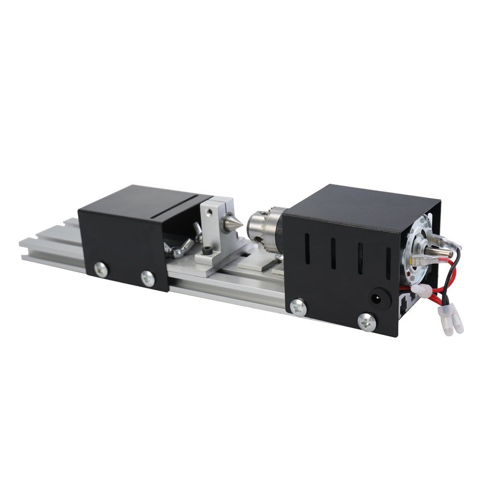 Mini Wood Turning DIY Lathe Machine image 6