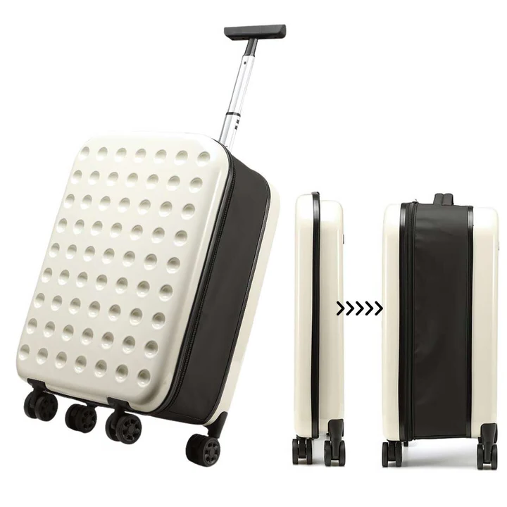 360° Foldable Travel Suitcases with Wheels image 0