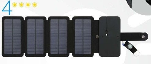 Portable Solar Powered Charger Panel Foldable image 1