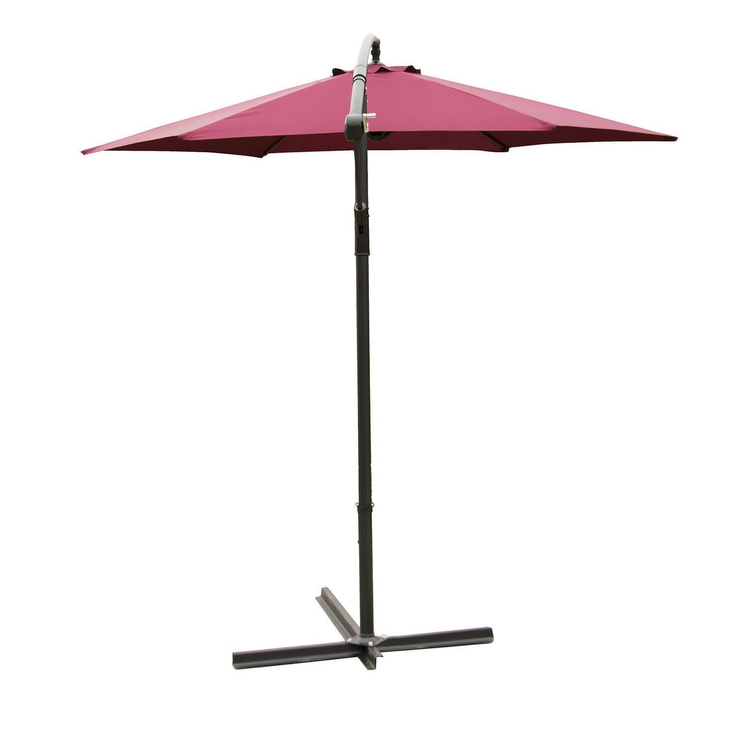 Large Outdoor Patio Cantilever Offset Patio Umbrella 10 ft image 6