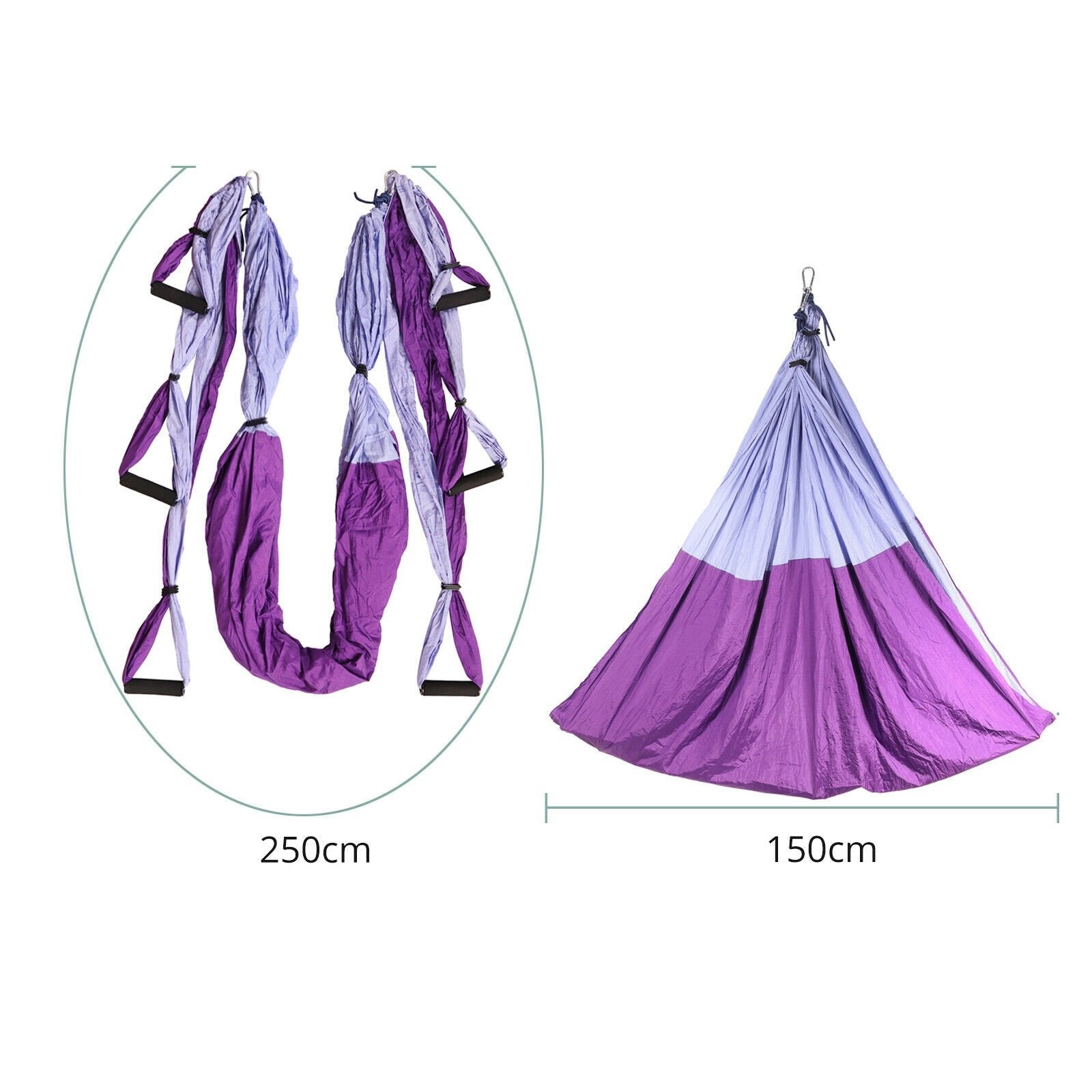 Flexible Aerial Silk Yoga Hammock Swing image 3