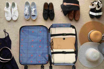 360° Foldable Travel Suitcases with Wheels image 5