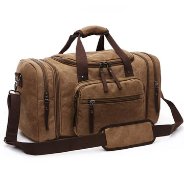 Large Capacity Canvas Travel Bag image 0