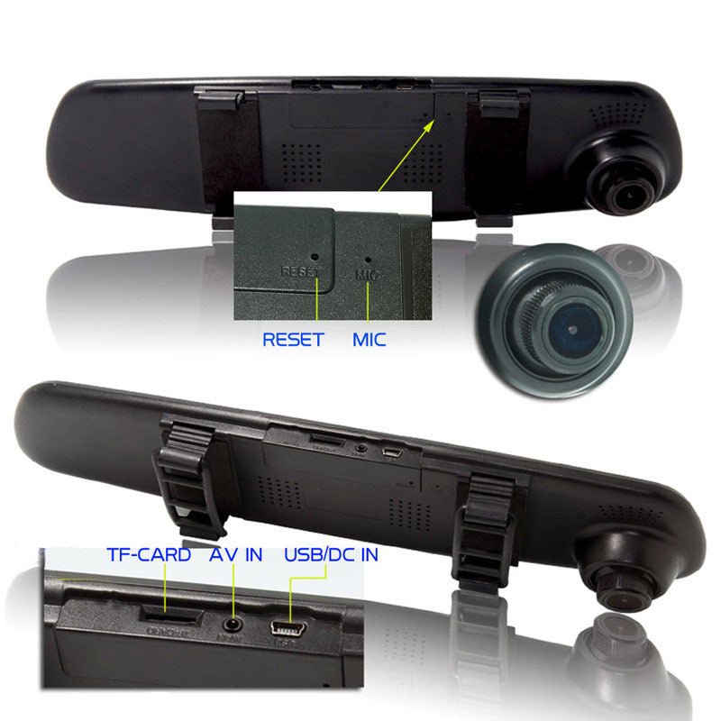 Backup Rearview Mirror Dash Camera For Car image 5