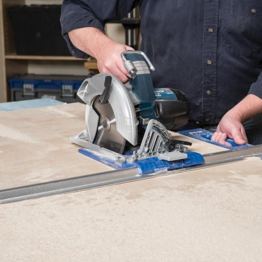 Heavy Duty Circular Table Saw Guide Rail Track image 1