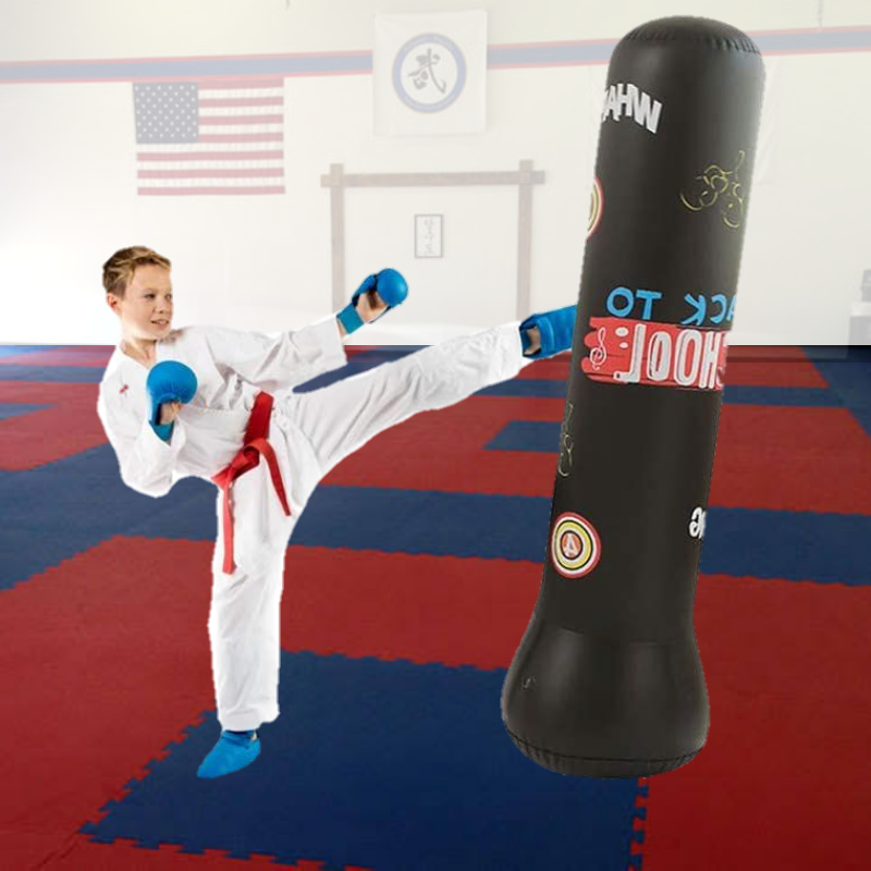 Premium Inflatable Free Standing Punching Bag 62 in image 3