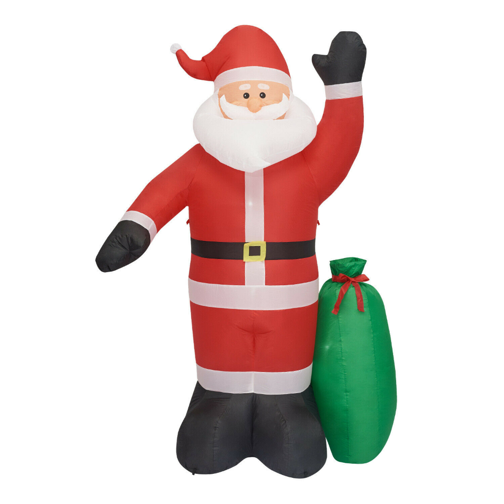 Giant Outdoor Inflatable Blow Up Christmas Santa Claus image 1