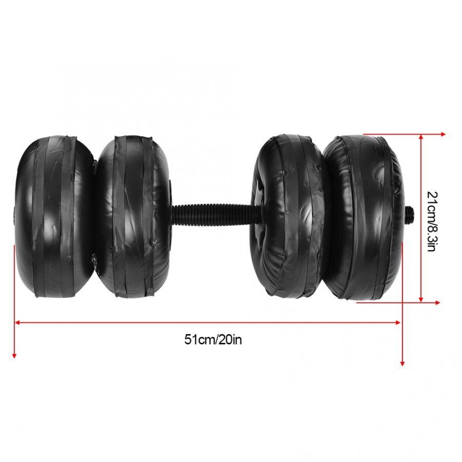 Premium Water Filled Adjustable Dumbbells Weight Set image 6