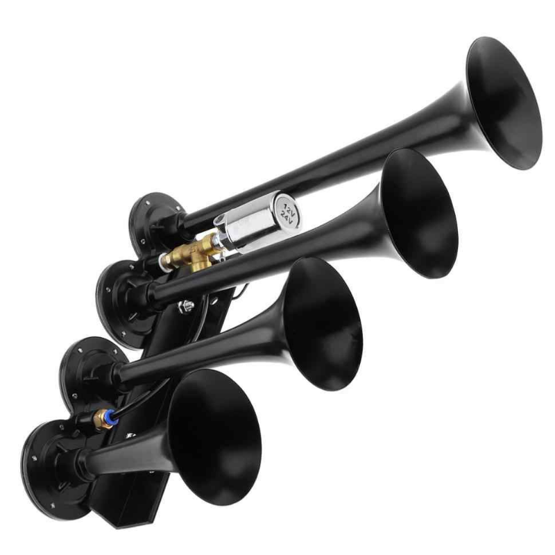 Loud Universal Train Air Horn Kit 185 DB image 2