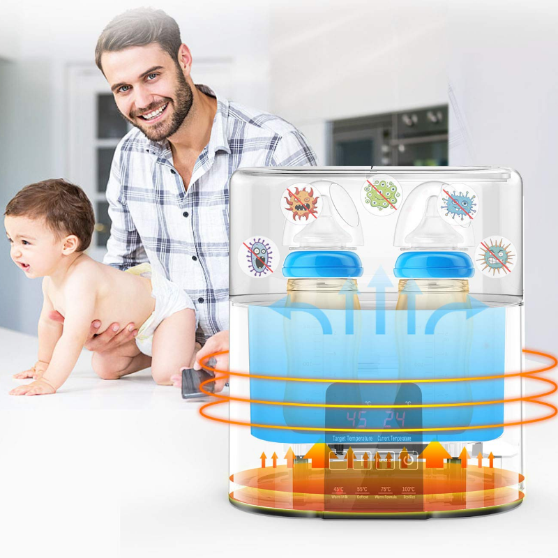 Portable Fast Baby Milk Warmer 6 in 1 image 2