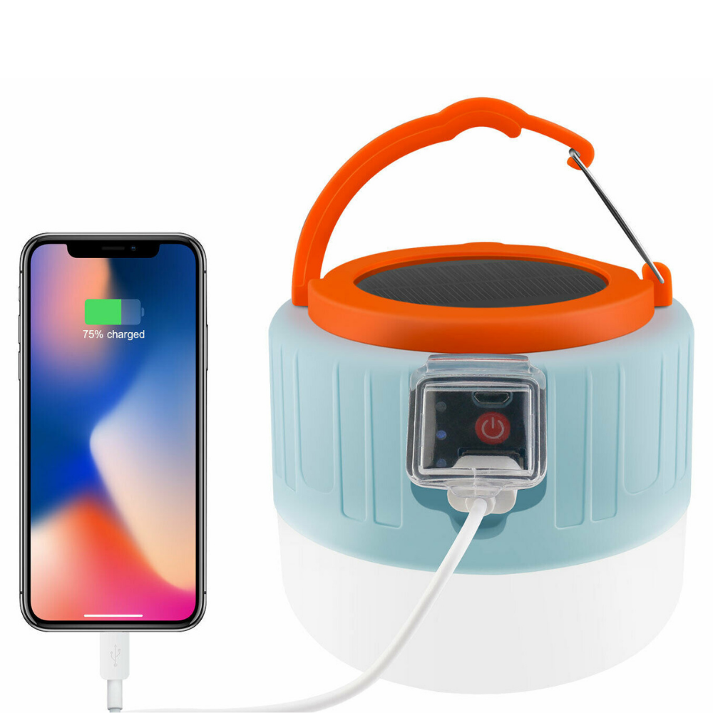 Rechargeable Solar LED Outdoor Camping Lantern Light image 2