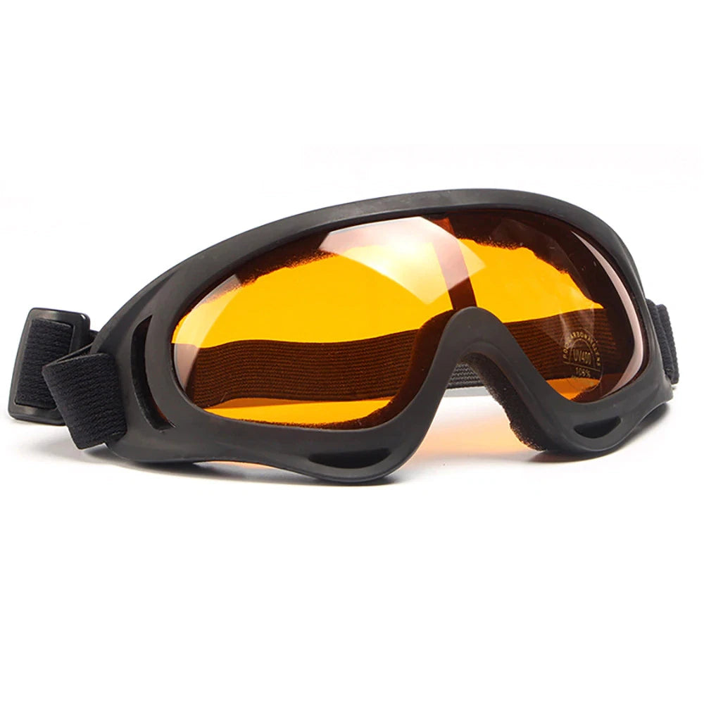 Professional Ski Goggles Winter Snow Anti Fog Dual Lens UV Protection - Orange image