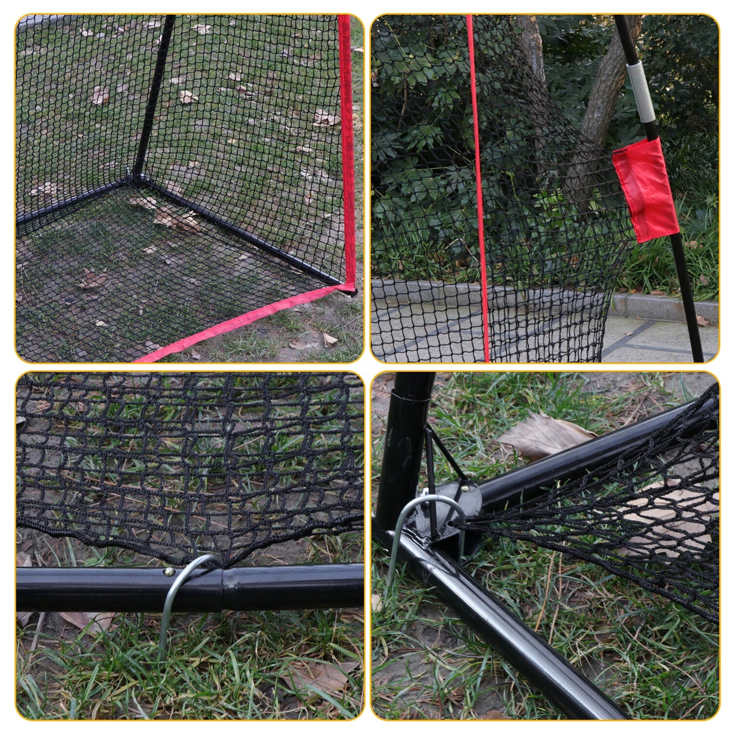 Large Heavy Duty Backyard Golf Hitting Practice Net 10' x 7' image 11