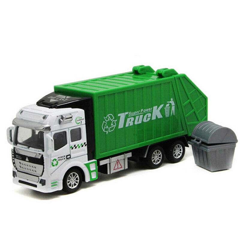 Realistic Kids Garbage Recycling Truck Toy image 3