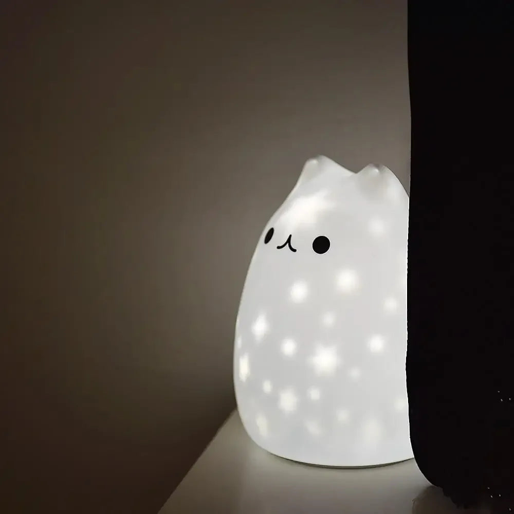 Glitter Animals LED night lamp