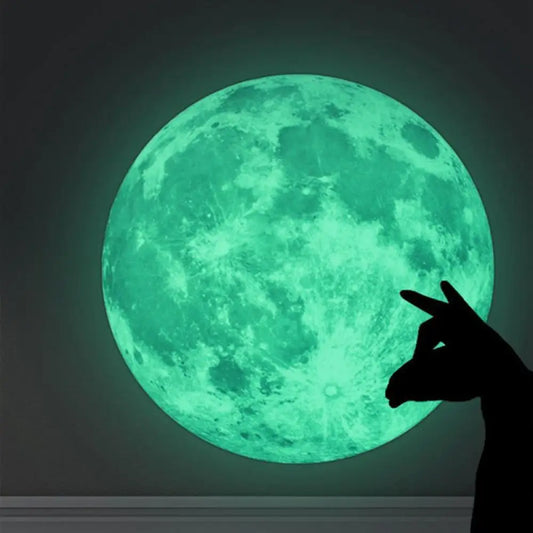 Moon Glow 3D Luminous Wall Stickers