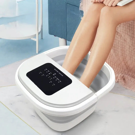 Smart Foldable Foot Soak Tub with Heating & Remote Control – 8L Large Capacity Foot Massager Spa Bath