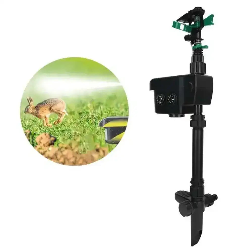 Solar Powered Garden Animal Repeller Sprinkler