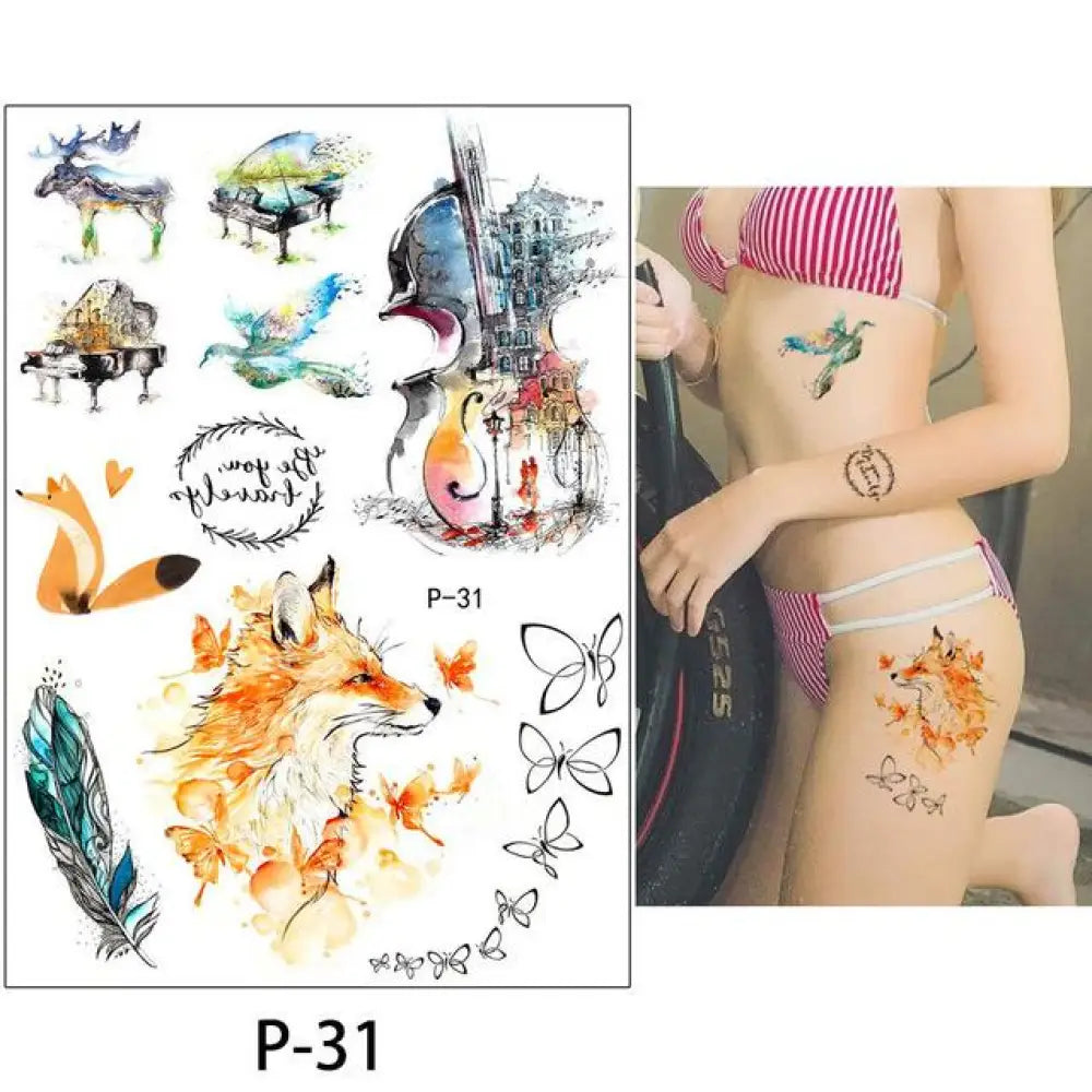 Temporary Trendy Tats