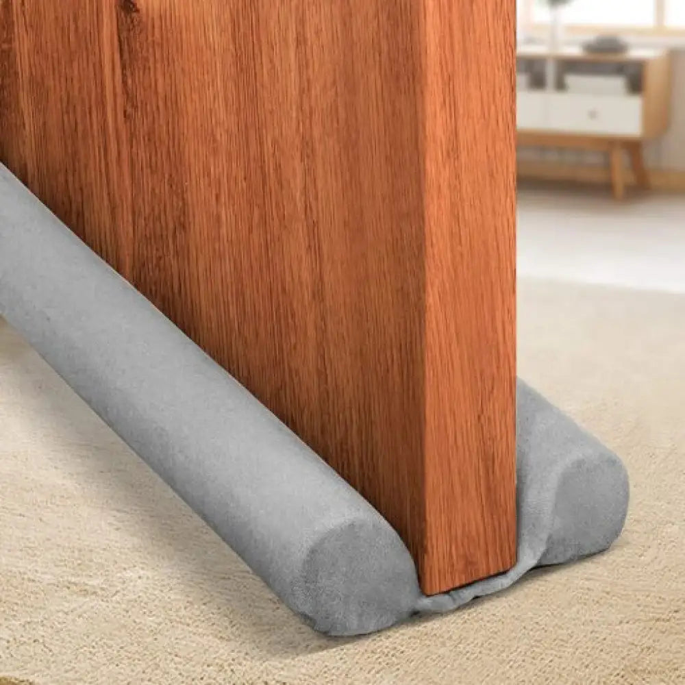 Twin Door Draft Stopper Stripping Window Breeze Blocker