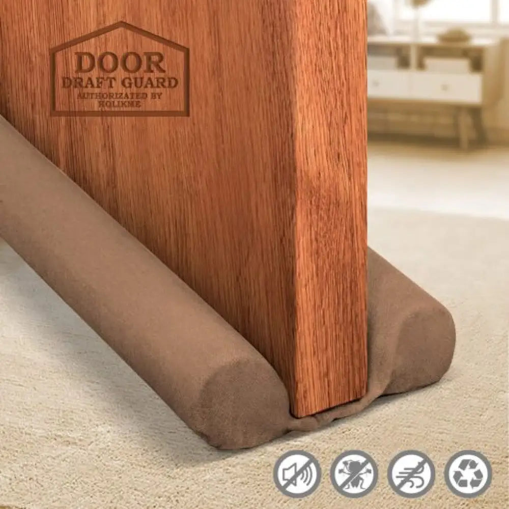 Twin Door Draft Stopper Stripping Window Breeze Blocker