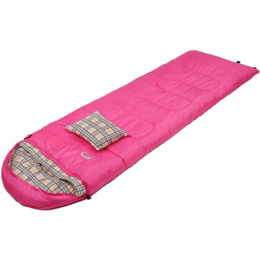 Large Comfortable Kids Sleeping Bag With Pillow - Image 3