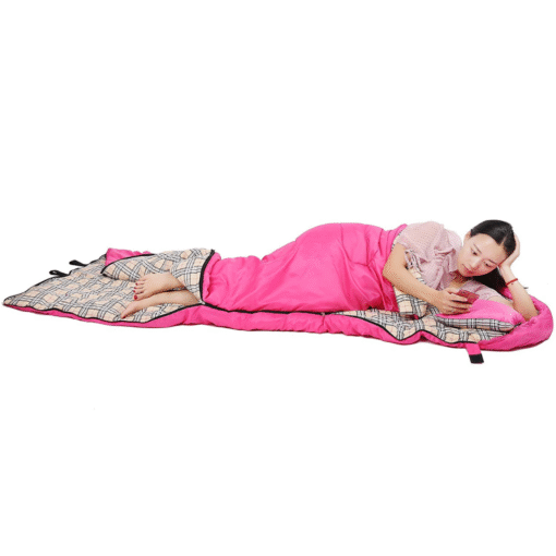 Large Comfortable Kids Sleeping Bag With Pillow - Image 5
