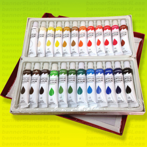 Premium Acrylic Paint Set Kit 24 pcs