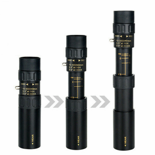 Portable Handheld High Power Monocular Telescope 300x40mm - Image 4