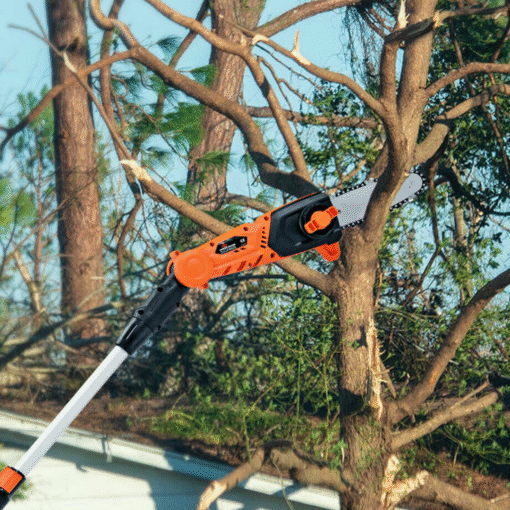 Electric Cordless Battery Powered Extendable Pole Saw - Image 3