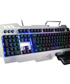 Premium Light Up PC RGB White Gaming Keyboard