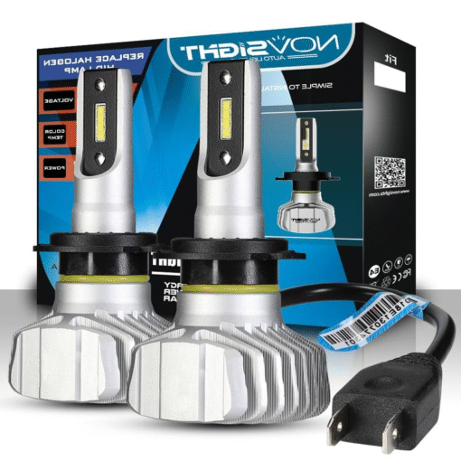 Powerful Compact LED Car Dual Beam Headlight Bulbs