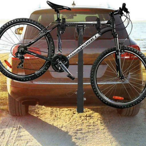 Heavy Duty Trunk Mounted Car Bike Rack Hitch Carrier - Image 3