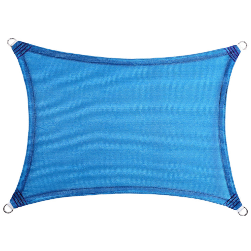 Large Outdoor Patio Rectangle Deck Sun Shade Sail 10' x 13' - Image 3