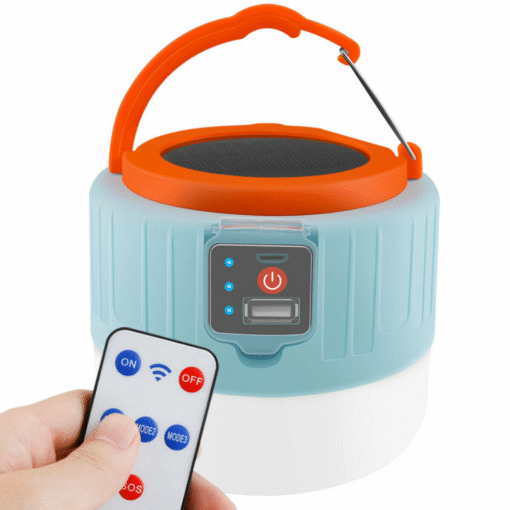 Rechargeable Solar LED Outdoor Camping Lantern Light - Image 4