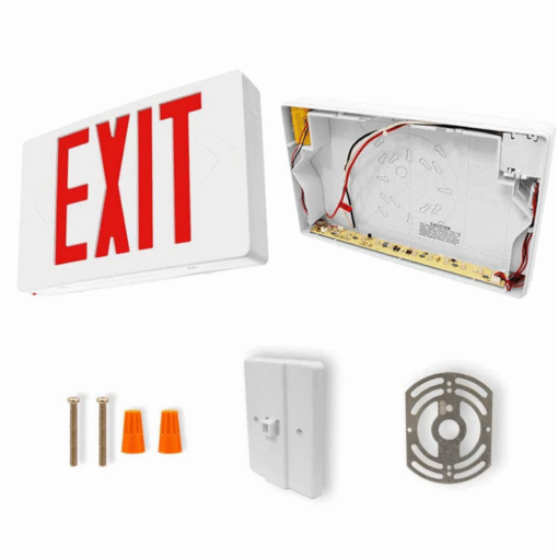 Powerful LED Emergency Safety Exit Lights 2 Pack - Image 2