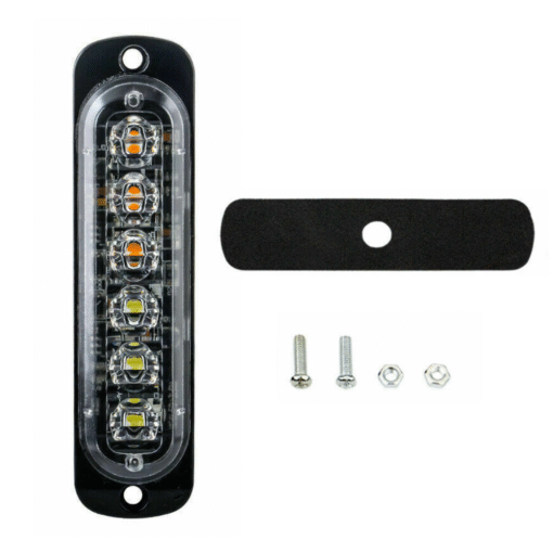 Powerful LED Truck Emergency Amber Strobe Light Bars - Image 3