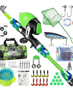 Ultimate Portable Kids Fishing Pole Kit