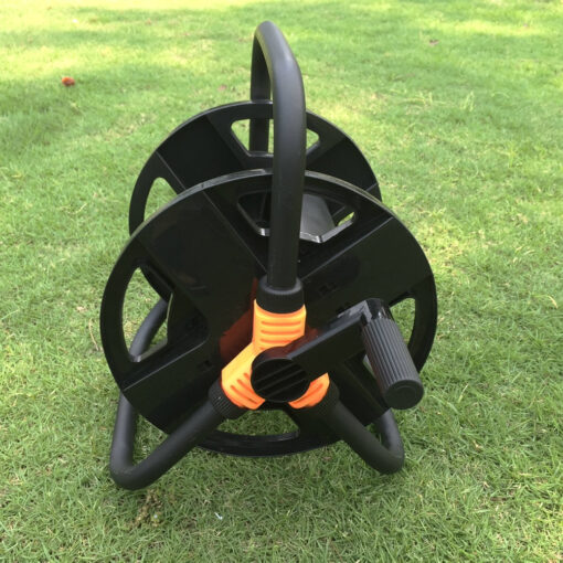 Heavy Duty Retractable Garden Water Hose Holder Reel - Image 4