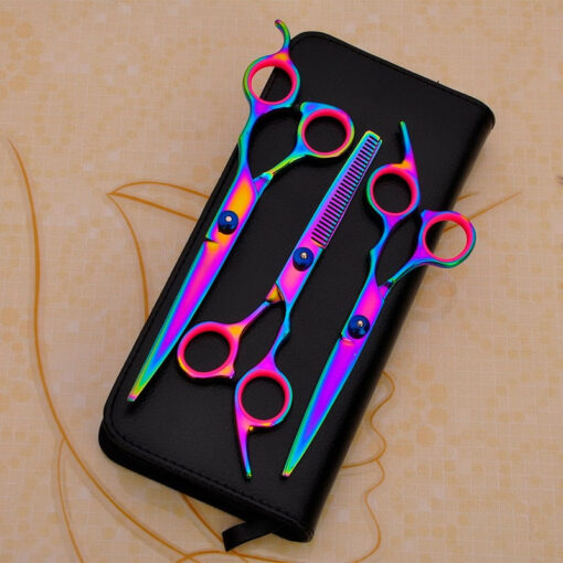 Premium Hair Cutting Scissors And Comb Set - Image 2