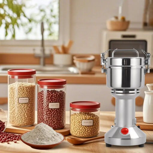 Home Electric Grain Grinder Mill 700g - Image 2