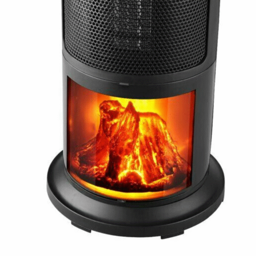 Free Standing Indoor / Outdoor Electric Space Tower Patio Heater With Thermostat - Image 3