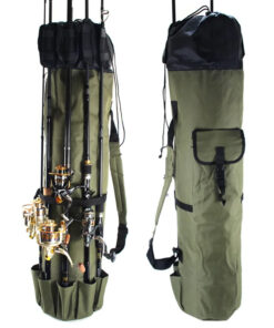 Fishing Tackle Rod Holder Backpack
