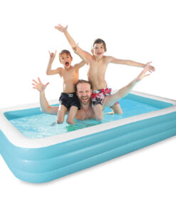Large Kids Inflatable Blow Up Outdoor Swimming Pool