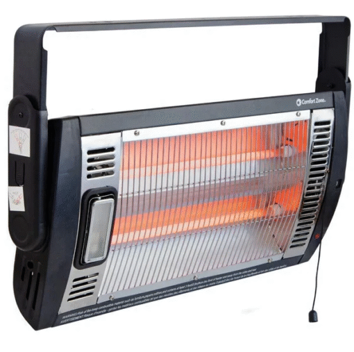 Wide Range Outdoor Electric Wall Mounted Infrared Patio Heater - Image 2