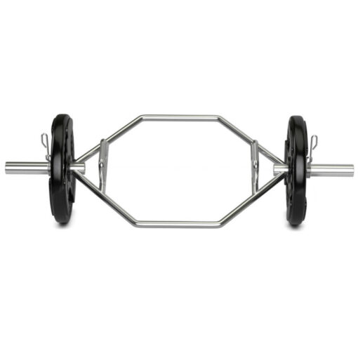 Heavy Duty Hexagon Deadlift Trap Shrug Bar - Image 3