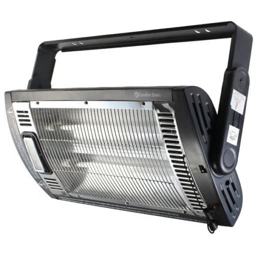 Wide Range Outdoor Electric Wall Mounted Infrared Patio Heater - Image 3