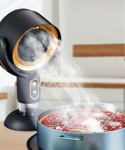 Portable Range Hood with 2-Speed Exhaust Fan – Compact Ventilation