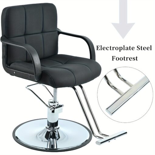 Barber Chair with Heavy Duty Hydraulic Pump - Image 4