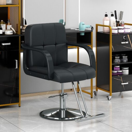 Barber Chair with Heavy Duty Hydraulic Pump - Image 2